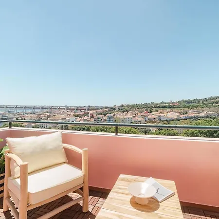 Apartman Casa Boma - Unique With Private Balcony And Panoramic Bridge View - Alcantara Iv Lisboa